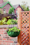 SupaGarden White Hanging Basket Bracket 12 Inch 30cm