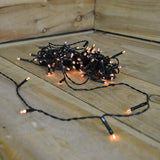 Premier 100 LED Timelights Battery Operated 10m Multi-Action String Christmas Tree Lights – Available in Multiple Colors & Cables