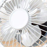 4" Mini USB Desk Fan Small Quiet Personal Cooler Cooling Portable Table Fan Metal Black,White