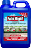 Patio Magic! Cleaner Concentrate Ideal for Patios, Paths, Driveways, Fencing Long Lasting 2.5L - 5L