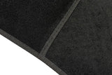 4PCS Universal PVC Backed Velour Car Carpet & Rubber Mat Extreme Set - Non Slip Mats