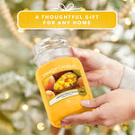 Yankee Candle Scented Fragrance Candles Tumbler | Mango Peach Salsa| Spun Sugar Flurries Home Large Glass Jar 623g Burn Time: up to 150 Hours