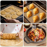 Planit Baking And Cooking Accessories Liners Various Types Includes: Baking Liner, Slow Cooker Liner Pack 5, Oven Shelf/Mesh Liner,  Air Fry Liner Natural Pack 2, Barbecue Hotplate Liner, Frying Pan Liner 26cm- 24cm For Cooking Easy Clean