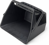 Addis Garden Gardening Scoop Giant Outdoor Bucket With Tool Holder Black