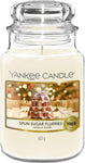 Yankee Candle Scented Fragrance Candles Tumbler | Mango Peach Salsa| Spun Sugar Flurries Home Large Glass Jar 623g Burn Time: up to 150 Hours