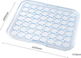 Addis Transparent Sink Mat | Clear Anti-Slip Kitchen Sink Protector Grid | Scratch-Resistant Soft Plastic Washing Up Cushion Pad