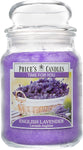 Price's Candles Time For You Large Candle Jar English Lavender