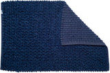 Croydex Aqua Navy Soft Cushioned Bath Mat Door Mat with Slip-Resistant Backing