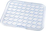 Addis Transparent Sink Mat | Clear Anti-Slip Kitchen Sink Protector Grid | Scratch-Resistant Soft Plastic Washing Up Cushion Pad