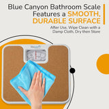 Z Series Bathroom Scales| Luggage Weight Mechanical Scales Cork,White, Silver
