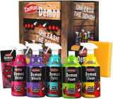 Demon 7pc Car Care Gift Pack Set Includes Shine, Wheels, Foam, Tyres & More