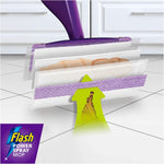 Flash Powermop Refill Pads Pack of 8 Power Mop Absorb & Lock Multi Surface Absorbent Refills Easy to Rinse and Reuse