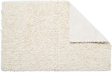 Croydex Cream / White Cotton Bathroom Mat Bathroom Water Absorbent Non-Slip Mat Door Mat Foot Mat