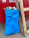 Tidyz Extra Thick Blue Rubble Sacks Builders Rubbish Waste Heavy Duty Strong Bags High Strength - Roll 10