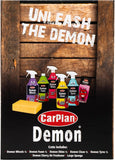 Demon 7pc Car Care Gift Pack Set Includes Shine, Wheels, Foam, Tyres & More