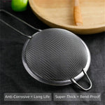 Probus Stainless Steel Classic Sieves 7.5cm - 19cm Tea & Fruit Fine Mesh Strainer For Cooking, Flour Baking Rust Free Cocktail Drinks Strainer, Juice Strainer for Pulps & Seeds