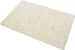 Croydex Cream / White Cotton Bathroom Mat Bathroom Water Absorbent Non-Slip Mat Door Mat Foot Mat