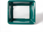 Garden Sieve Plastic Fine Mesh Sieve Green Mesh Stone Debris Sifter Riddle Riddler Soil
