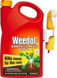 Weedol Rootkill Plus Fast Acting Spray Gun Battery Operate Kill Root Weed 1L-5L