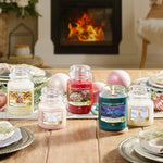 Yankee Candle Scented Fragrance Candles Tumbler | Mango Peach Salsa| Spun Sugar Flurries Home Large Glass Jar 623g Burn Time: up to 150 Hours