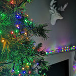 Premier 1000 LED Multi Action Treebrights 25m with Timer – Multi/Green Cable or White/Green Cable
