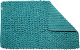 Croydex Aqua Navy Soft Cushioned Bath Mat Door Mat with Slip-Resistant Backing