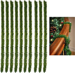Premier 10 Pack Artificial Tree Christmas Garland Wire Ties, 30cm - Green
