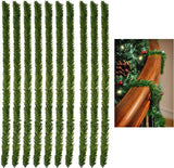 Premier 10 Pack Artificial Tree Christmas Garland Wire Ties, 30cm - Green