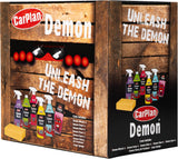 Demon 7pc Car Care Gift Pack Set Includes Shine, Wheels, Foam, Tyres & More