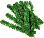 Premier 10 Pack Artificial Tree Christmas Garland Wire Ties, 30cm - Green