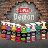 Demon 7pc Car Care Gift Pack Set Includes Shine, Wheels, Foam, Tyres & More