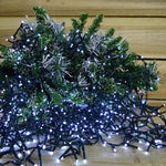 Premier 2000 LED Multi Action Christmas Treebrights with Timer – Indoor & Outdoor String Lights – Available in White, Multi, Red, Vintage Gold, Red/White/Blue & Warm White on Green Cable