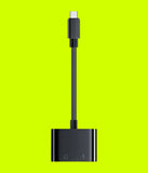 USB C Splitter Audio and Charging 2-in-1 USB Type C Headphone Charger Adapter