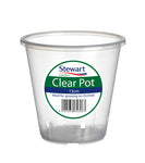 Stewart Plastic  Garden Flower Plant Pots & Sucers - Different Ranges,Clear,Terracotta - Sizes & Pack of