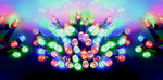 Premier Battery Operated 200 Flexbright LEDs Multi-Action String Lights with Timer – Indoor & Outdoor Decorative Fairy Lights (Available in Multiple Colours & Cable Options)