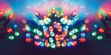 Premier 100 LED Timelights Battery Operated 10m Multi-Action String Christmas Tree Lights – Available in Multiple Colors & Cables