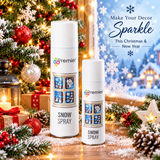 Premier Decorative Snow Spray 150ml - 300ml for Christmas Decorations, Artificial Snow Effect for Christmas Trees, Windows, Wreaths, Festive Displays, New Year Party Decorations and Winter Home Decor