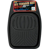 Streetwize All Terrain Car Van Rubber Tray Mat Front Floor Footwell Tray Style