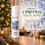 Premier Decorative Snow Spray 150ml - 300ml for Christmas Decorations, Artificial Snow Effect for Christmas Trees, Windows, Wreaths, Festive Displays, New Year Party Decorations and Winter Home Decor