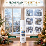 Premier Decorative Snow Spray 150ml - 300ml for Christmas Decorations, Artificial Snow Effect for Christmas Trees, Windows, Wreaths, Festive Displays, New Year Party Decorations and Winter Home Decor
