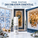 Premier Decorative Snow Spray 150ml - 300ml for Christmas Decorations, Artificial Snow Effect for Christmas Trees, Windows, Wreaths, Festive Displays, New Year Party Decorations and Winter Home Decor