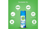 Dettol Crisp Linen Disinfectant Spray  300ml Fresh Shoe Disinfectant Spray, Sofa Cleaner,Antibacterial, Disinfectant,Sprays and Liquids,Household Cleaners