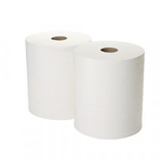 Centrefeed Blue White Rolls 2ply Embossed Kitchen Hand Wipes Paper Towels Tissue