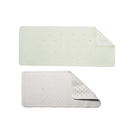 Croydex Rubagrip Bath Mat - White Large, Medium Vacuum Suction  Liner For Bathrooms