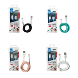Extrastar Type C Charging Data Cable  Compatible with Most Smart Devices 1.2m Pink, Black, Blue, White