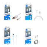 Extrastar 1.2m - 3m Iphone Lighting USB Fast Charging Cable Lightning Type C Cable For 6 7 8 X XS 11 12 13 14