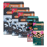 Premier 24 LED Multi Action Battery Operated TIMELIGHTS™ – Warm White, White, Vintage Gold, Rainbow & Multi