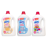 Asevi Washing Liquid Laundry Detergent 44 Washes Deep Ocean, Colours, Marseille