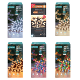Premier Battery Operated 200 Flexbright LEDs Multi-Action String Lights with Timer – Indoor & Outdoor Decorative Fairy Lights (Available in Multiple Colours & Cable Options)
