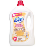 Asevi Washing Liquid Laundry Detergent 44 Washes Deep Ocean, Colours, Marseille